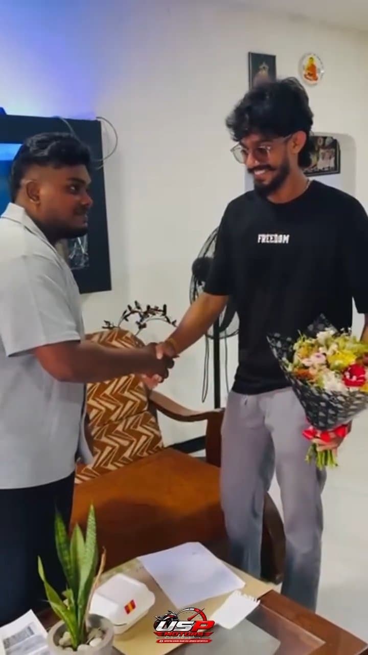 Happy rider with USP Motors